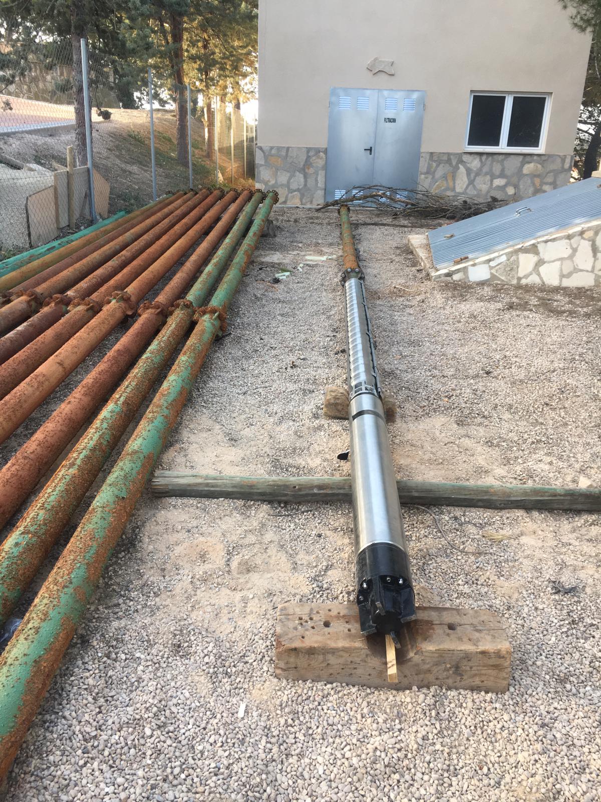 INSTALACIÓN BOMBA 50C.V. CON ARRANCADOR SUAVE.